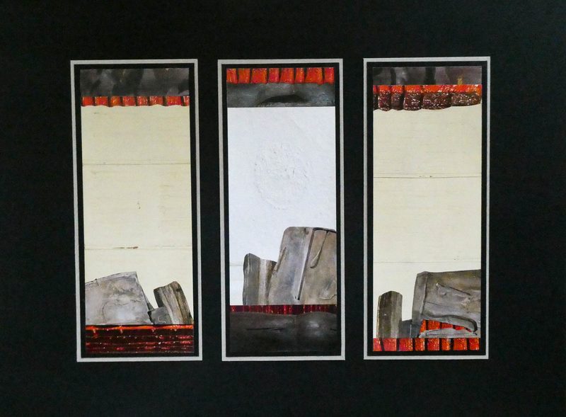 „Kleines Monument“ | 2019 | drei Teile, je 21 x 8 cm