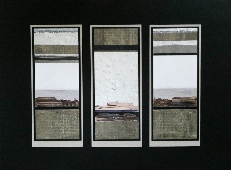 „Bunkerstadt II“ | 2019 | drei Teile, je 21 x 8 cm