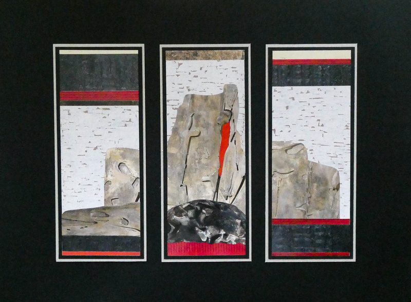 „Großes Monument“ | 2019 | drei Teile, je 21 x 8 cm