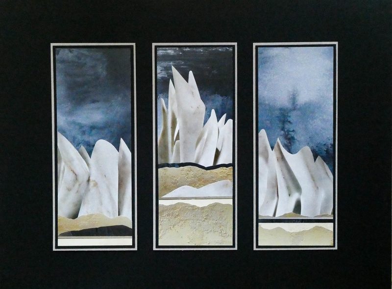 „Der Schrecken des Eises“ | 2020 | drei Teile, je 21 x 8 cm