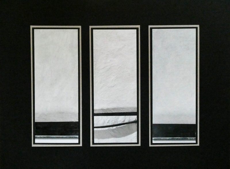 „Ausgewogen II“ | 2019 | drei Teile, je 21 x 8 cm