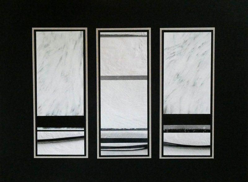 „Ausgewogen I“ | 2019 | drei Teile, je 21 x 8 cm