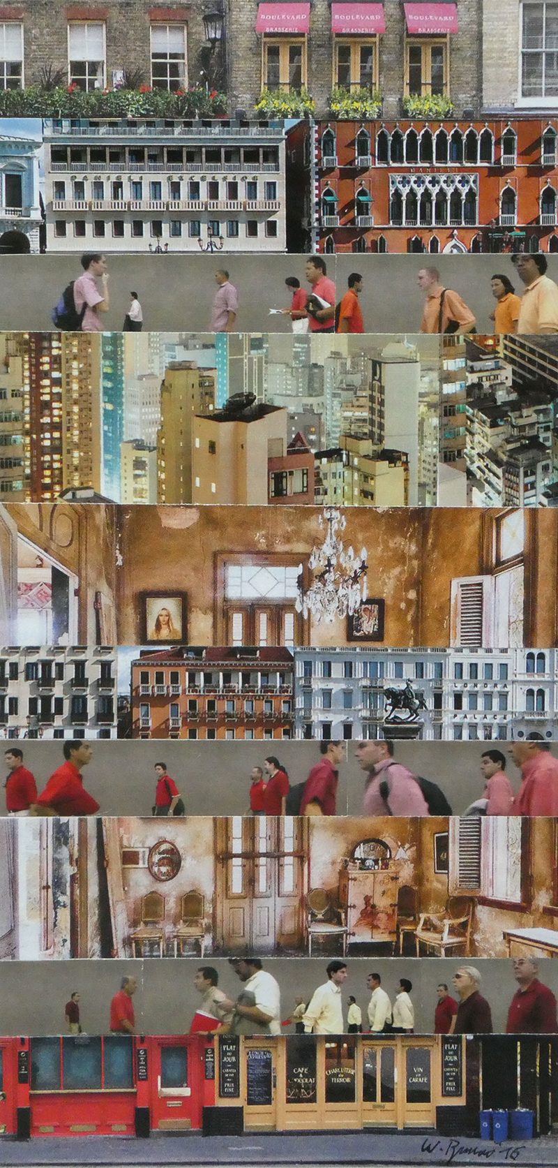 „Urbanität 22" | 2016 | 21 x 10 cm