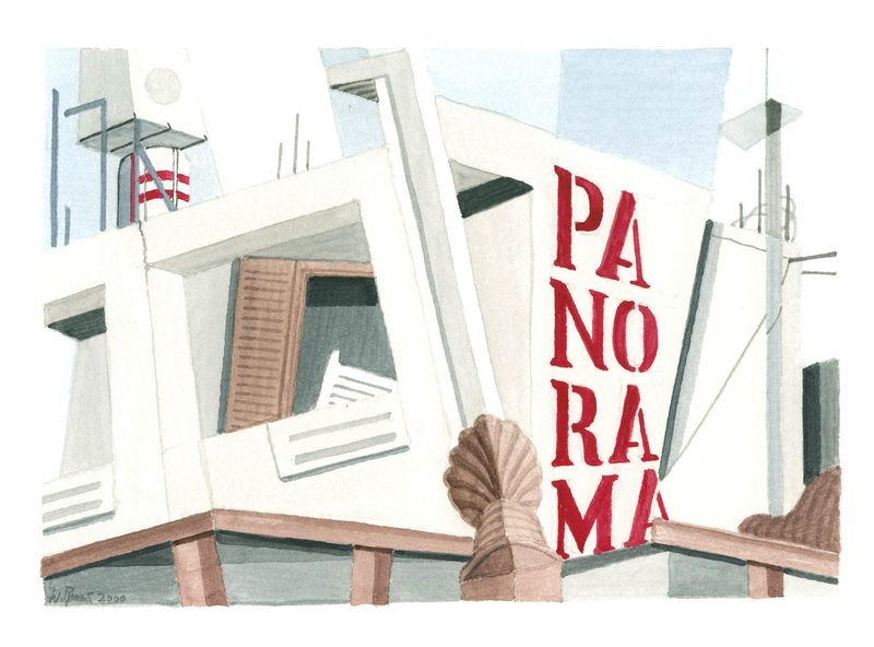 „Panorama I“ | 2000 | 18 x 24 cm