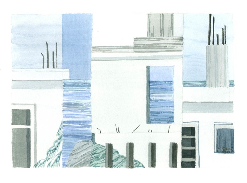 „Panorama II“ | 2000 | 18 x 24 cm