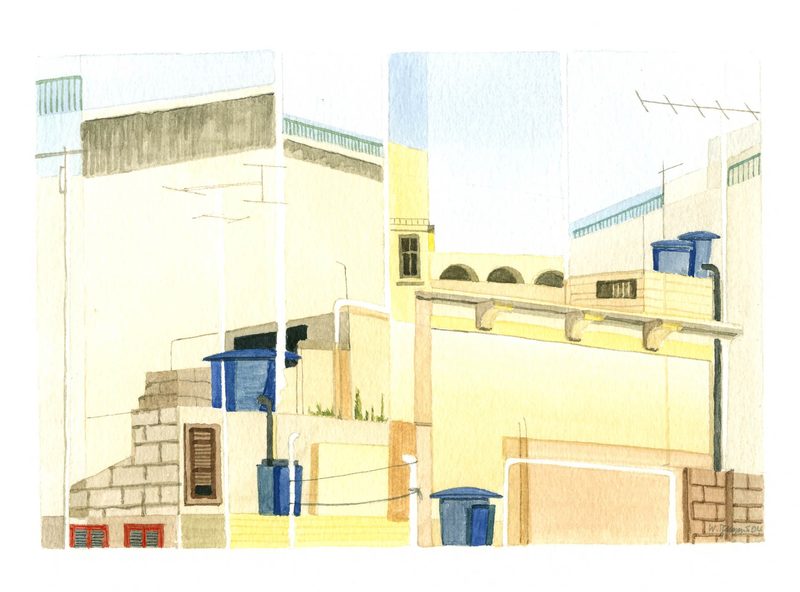 „Backyard II“ | 2004 | 18 x 24 cm