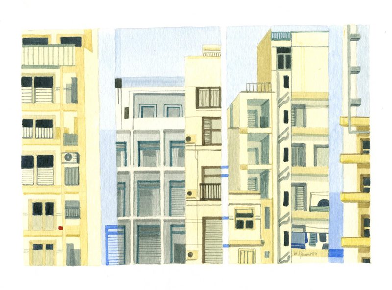 „Backyard III“ | 2004 | 18 x 24 cm