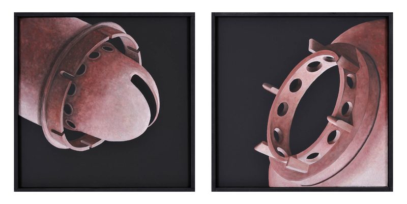 Diptychon „Koenig – Koenigin IV“