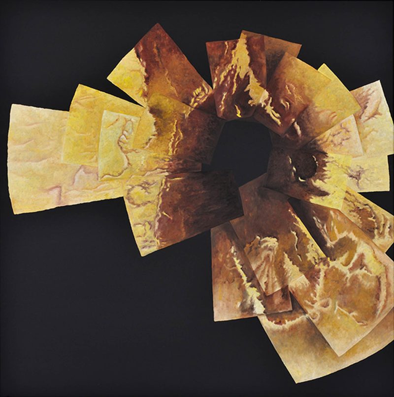 „Pulsar“ | 2005 | 150 x 120 cm | Öl, Dispersion auf Leinwand