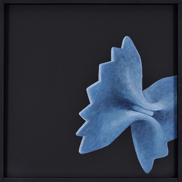 „Farfalle“ | 2000 | 50 x 50 cm | Öl, Dispersion auf Leinwand