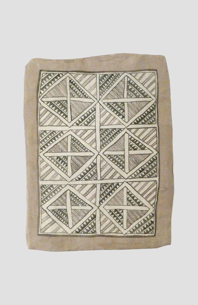 Afrikanisches 36 | 2021 | 36 x 30 cm | Bister, Sepia, Packpapier, Karton