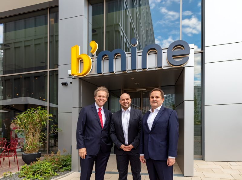 v.l.n.r.: Johannes Kauka, Matthias Beinlich, Jörg Guderian