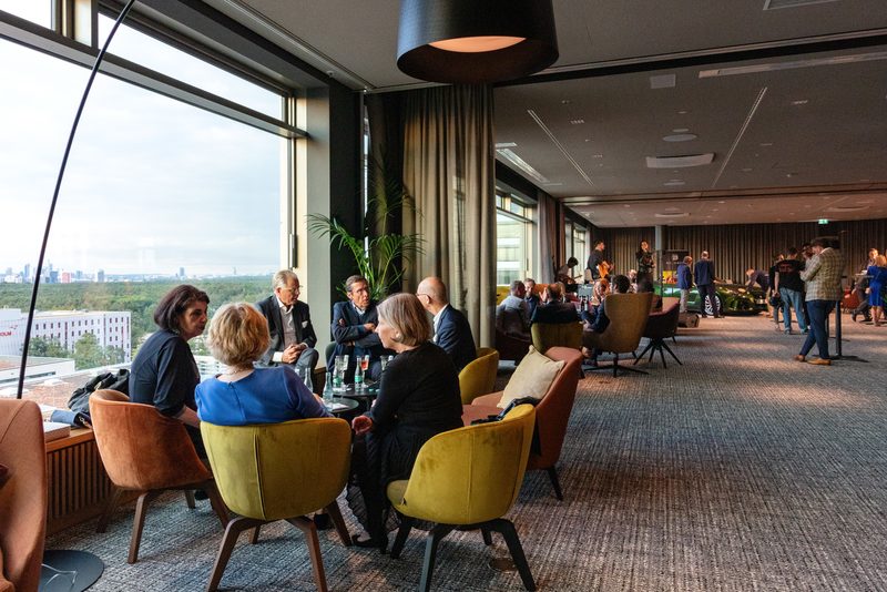 Gäste in der 11. Etage