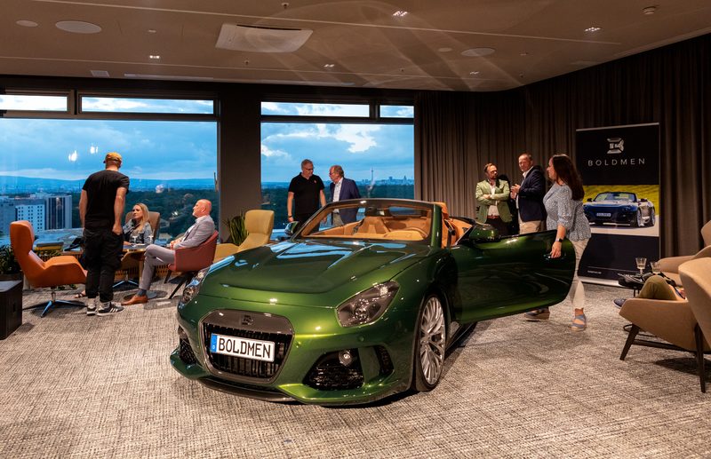 Boldman in der 11. Etage