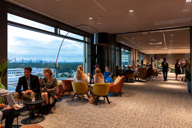 Gäste in der 11. Etage