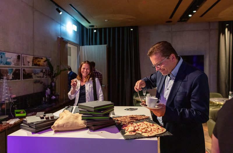 Hubertus Wichmann im Candy Room im Raum "Peak"