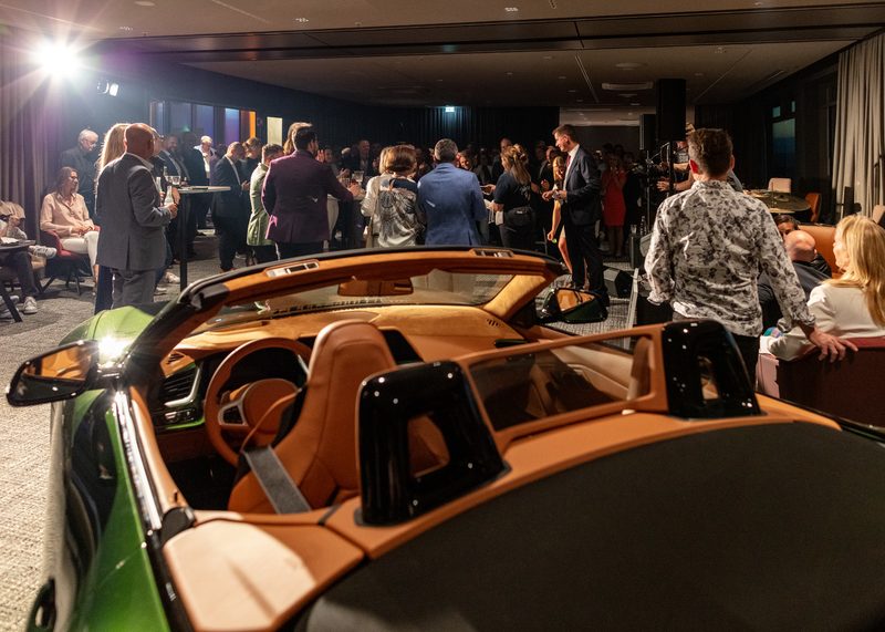 Gäste in der Eventetage im 11. Obergeschoss