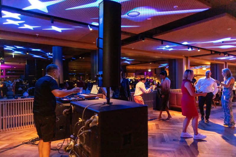 Tanzfläche im THE ROOF