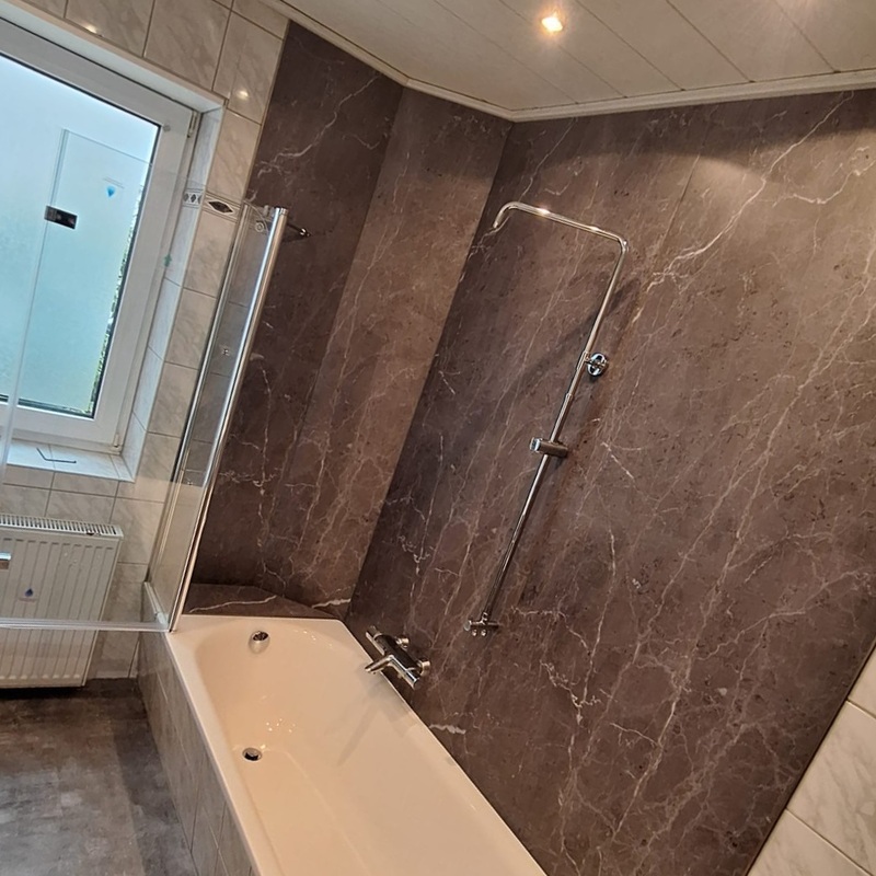 Fliesenspiegelverblendung