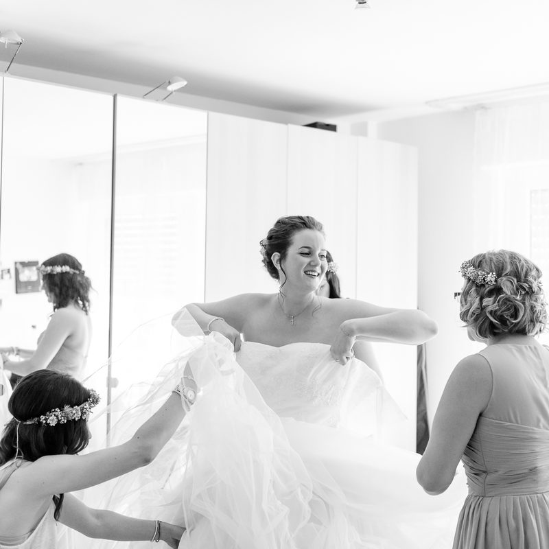 Hochzeitsvorbereitung Brautigam