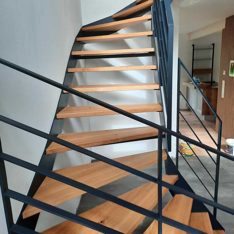 Metalltreppe