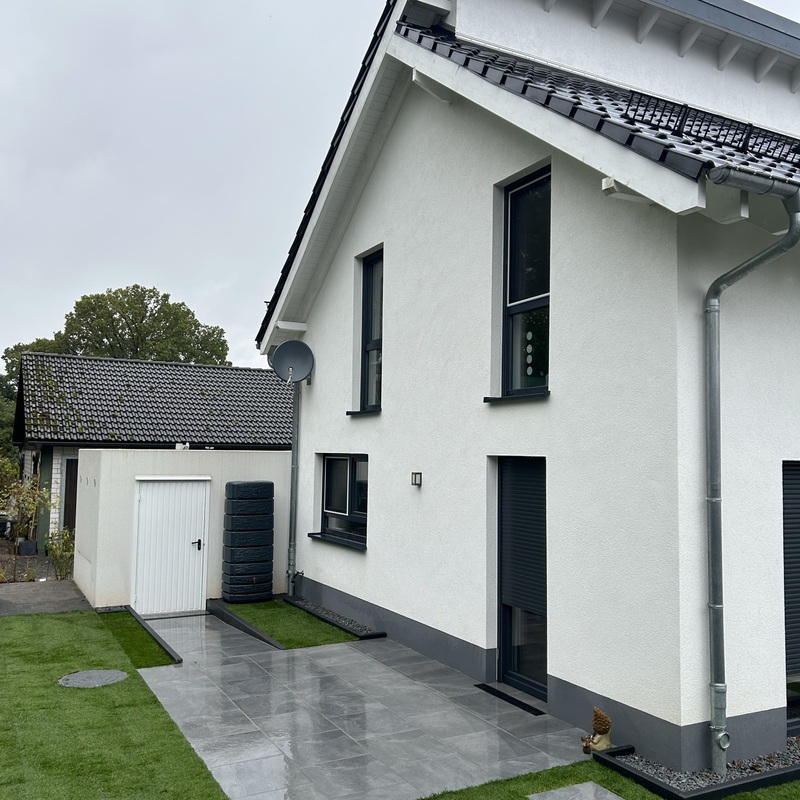 Keramikplatten kleine Terasse