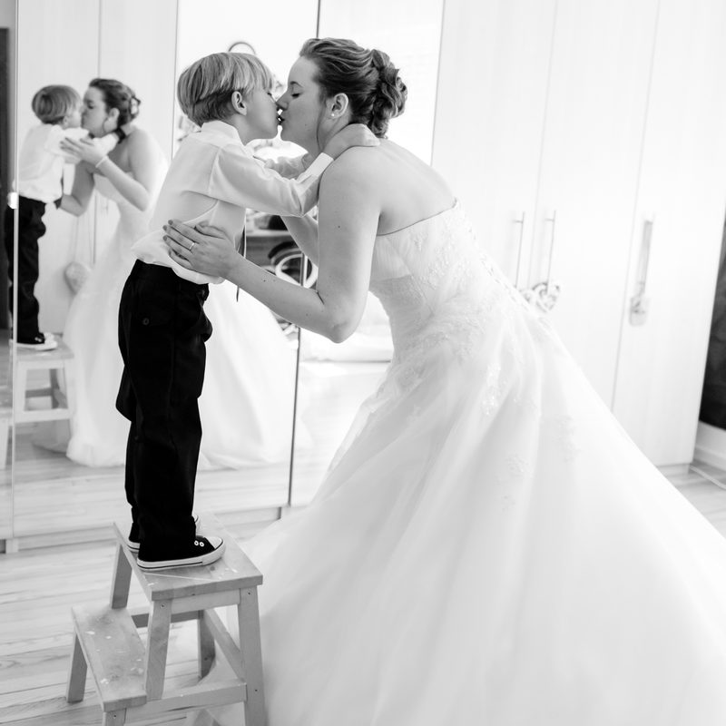 Hochzeitsvorbereitung Brauti