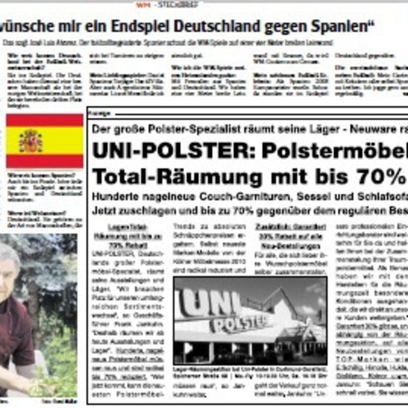 Ich wünsche mir ein Endspiel Deutschland gegen Spanien