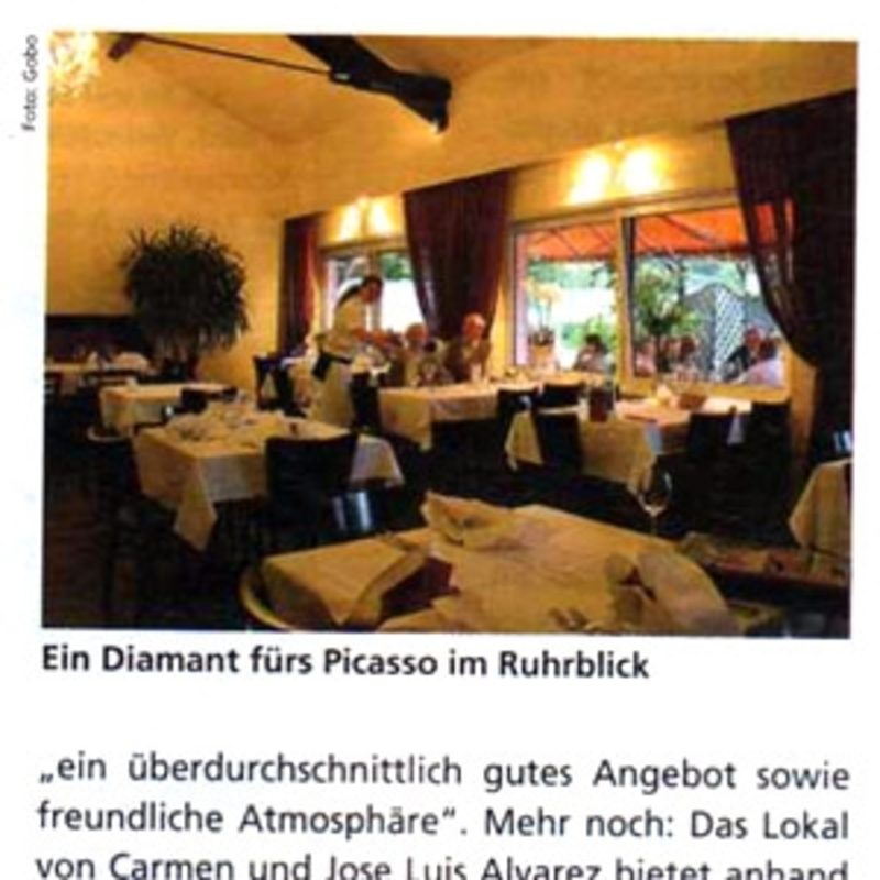 Ein Diamant fürs Picasso im Ruhrblick