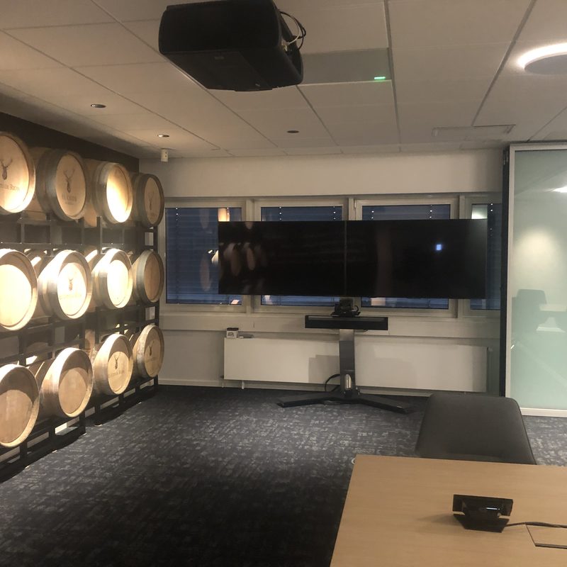 Lichtsteuerung Konferenzraum GetränkeHoffmann