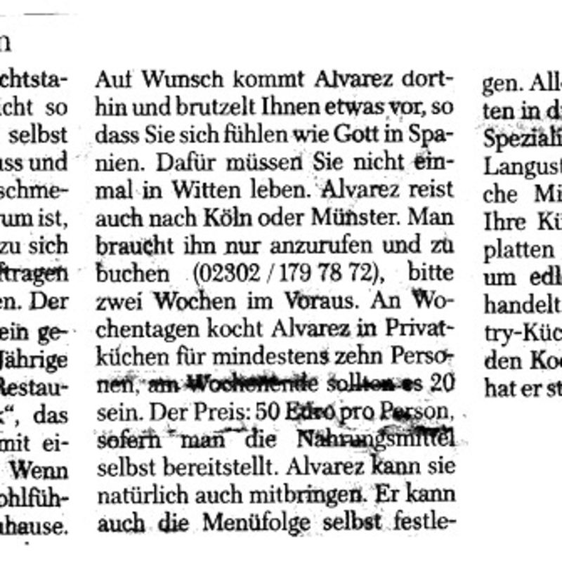 Einen Starkoch buchen