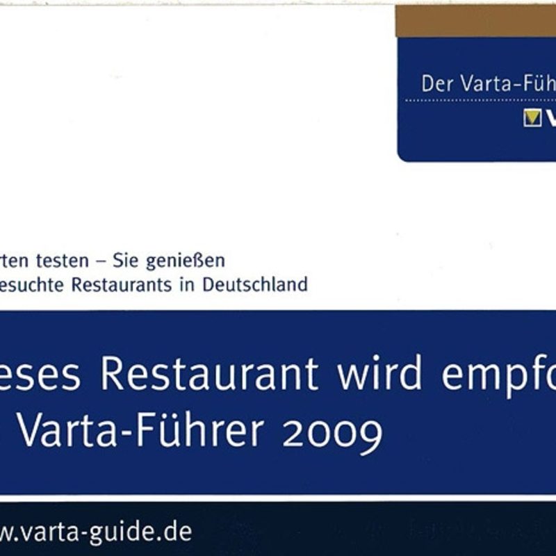 Varta Empfehlung 2009