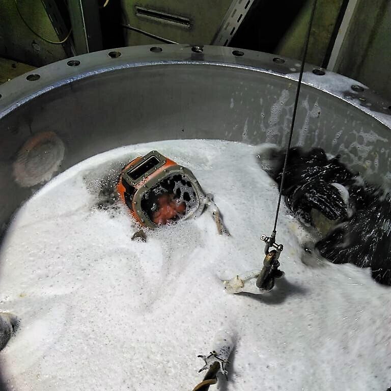 Einstieg in ein Faulturm