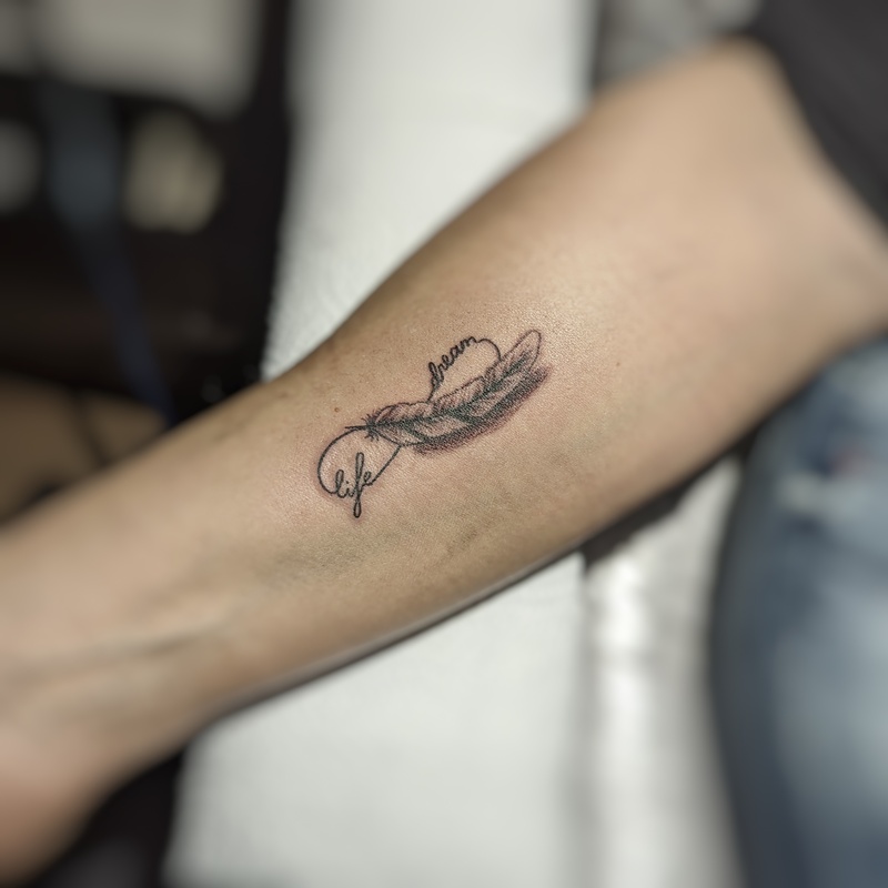 Tattoo-unterarm