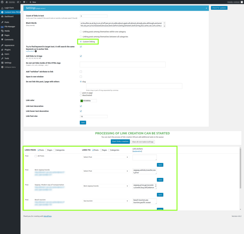 internal seo optimization