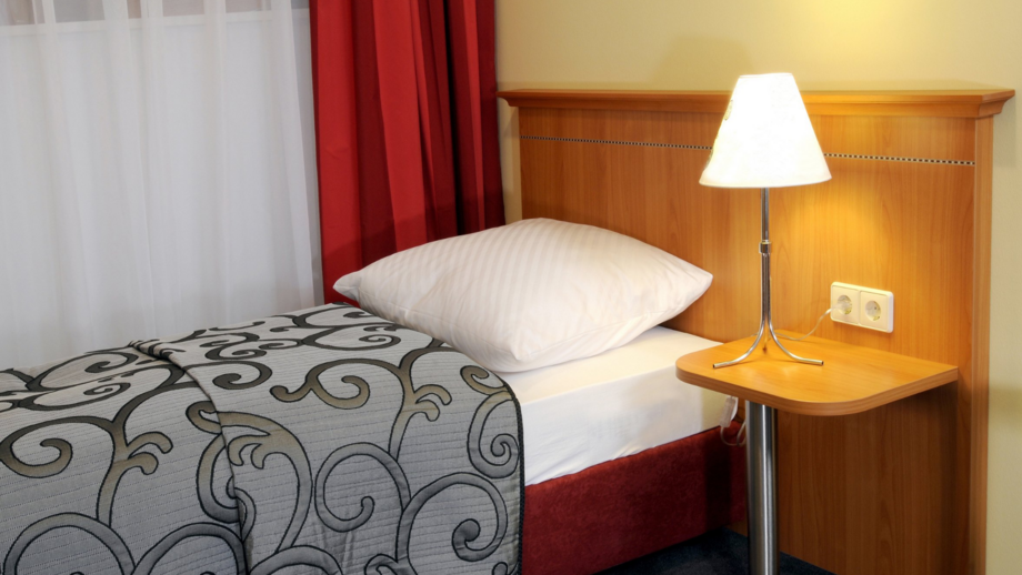 Einzelzimmer im Hotel Dillenburg