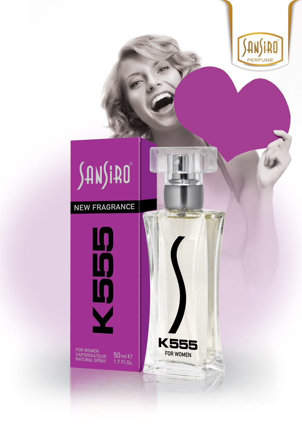 Sansiro Perfume - For Women - Sevgili (K555)